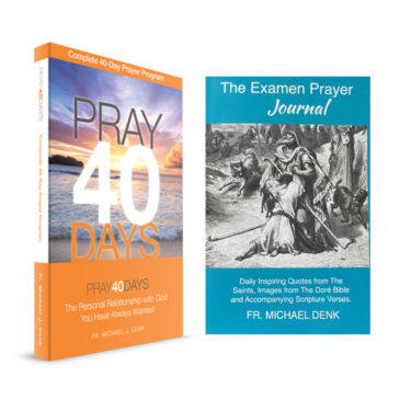 The Pray40Days Book + Examen Prayer Journal