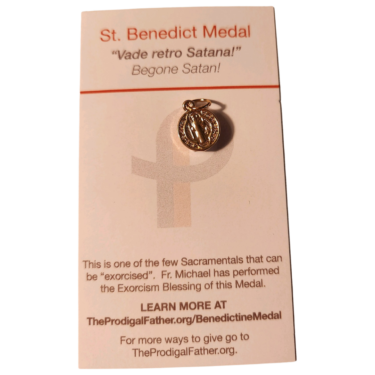 St. Benedict Medal (Small / Gold)