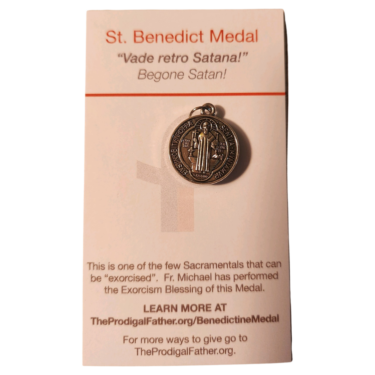 St. Benedict Medal (Silver)