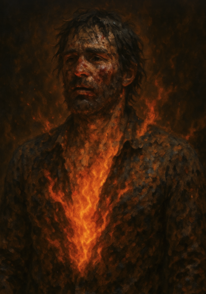 The way to holiness is Muddy, Blurry, and Fiery